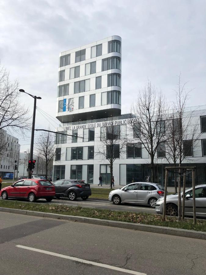 F2 Cote Ugc Climatise Plein Centre Parking Gratuit Appartement Straatsburg Buitenkant foto